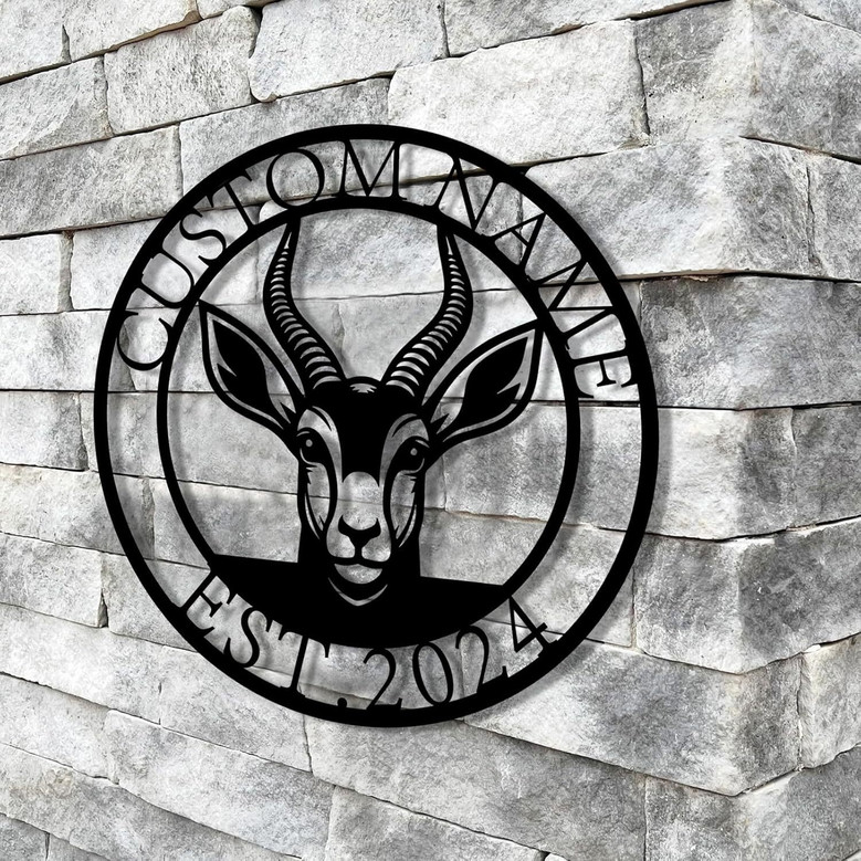 Thoughtful Custom Metal Goat Signs For Farmhouse Decor - Personalized Ranch & Kitchen Wall Art With Custom Names