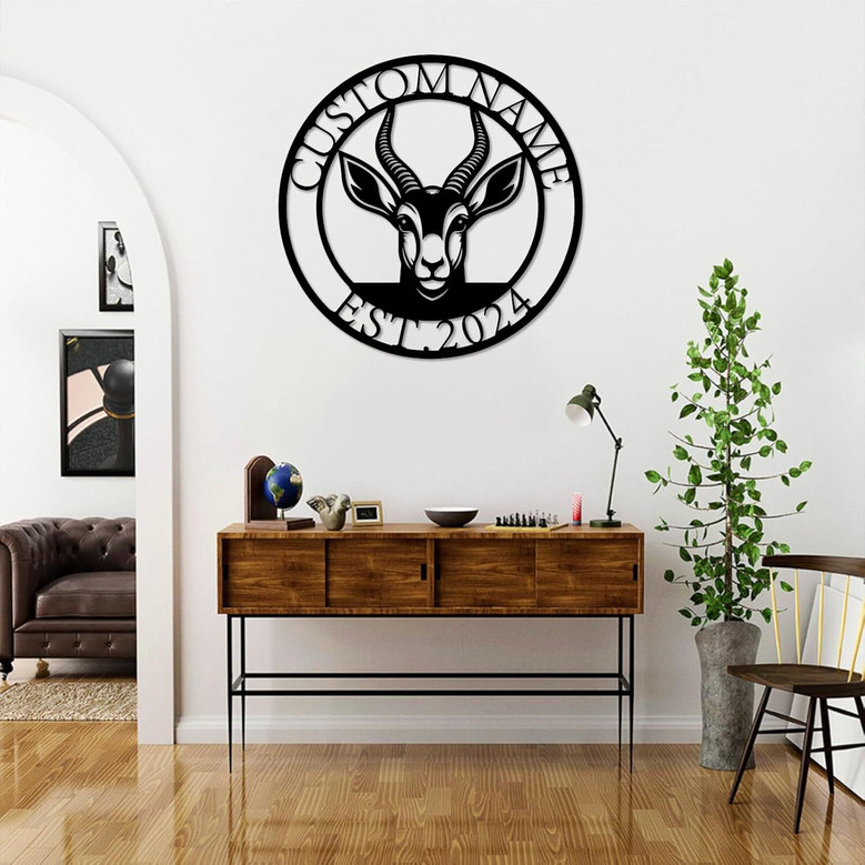 Thoughtful Custom Metal Goat Signs For Farmhouse Decor - Personalized Ranch & Kitchen Wall Art With Custom Names