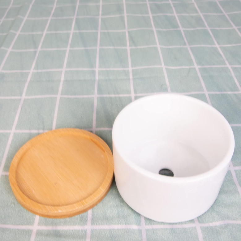 Touching Personalized Pet Memorial Plant Pot With Bamboo Tray Sympathy Gift For Pet Loss