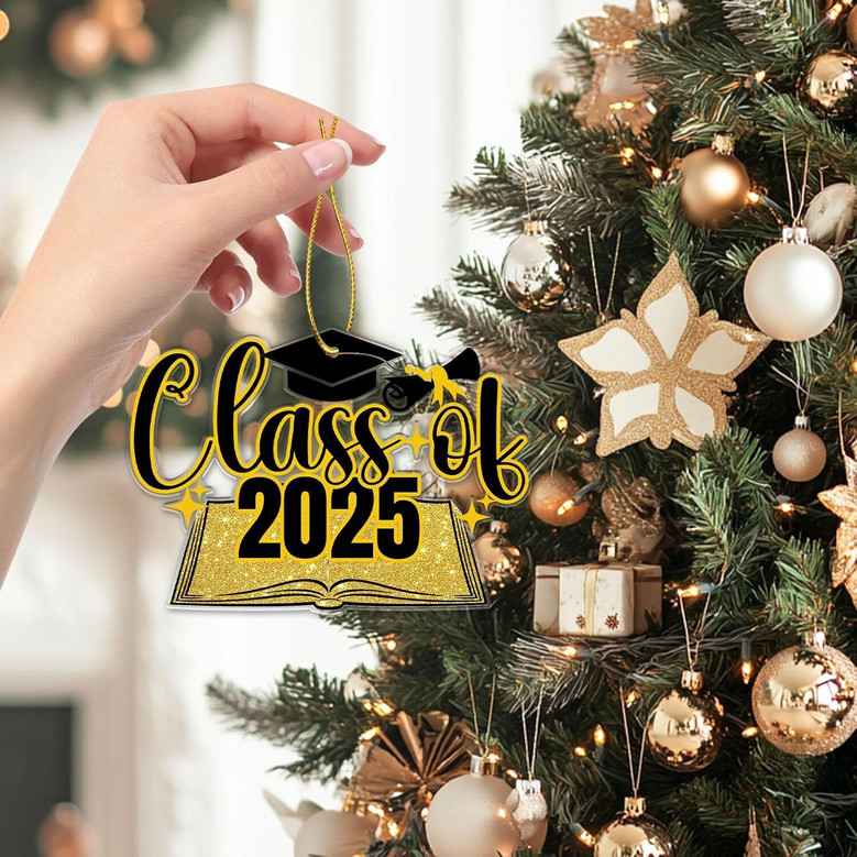 Class Of 2025 Graduation Ornament - Thoughtful Acrylic Wall Art For Grads