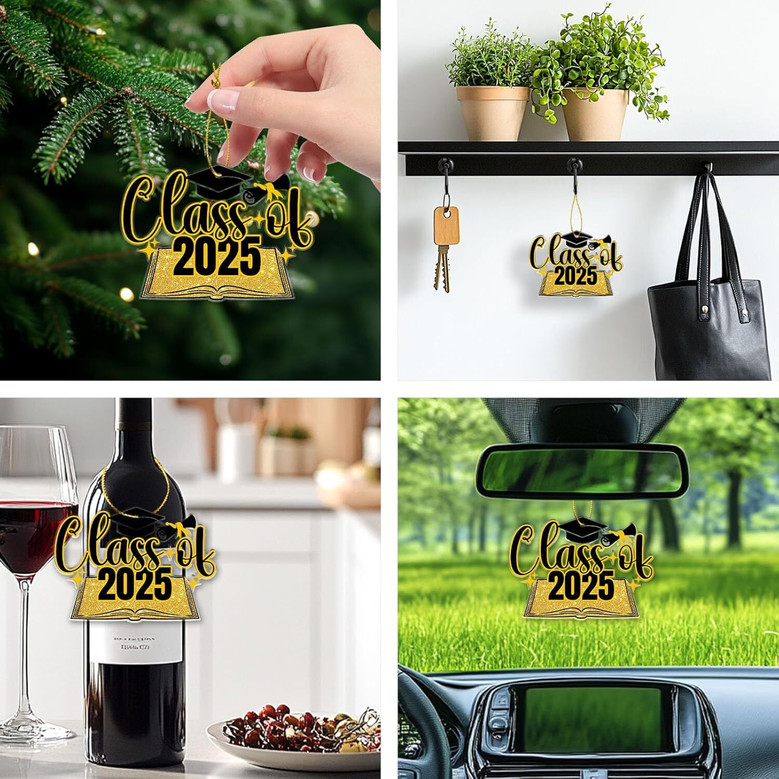 Class Of 2025 Graduation Ornament - Thoughtful Acrylic Wall Art For Grads