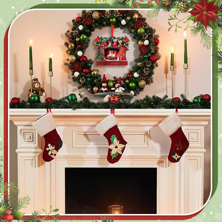 Thoughtful Custom Name Family Ornaments For Living Room
