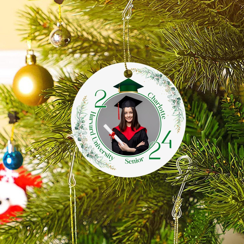 Thoughtful Custom Graduation Ornament Class Of 2025 Wall Art Decor For Friends