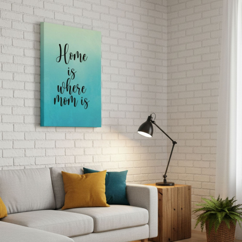 Cozy Abstract Autumn Harvest Canvas Decor for Your Dorm Room