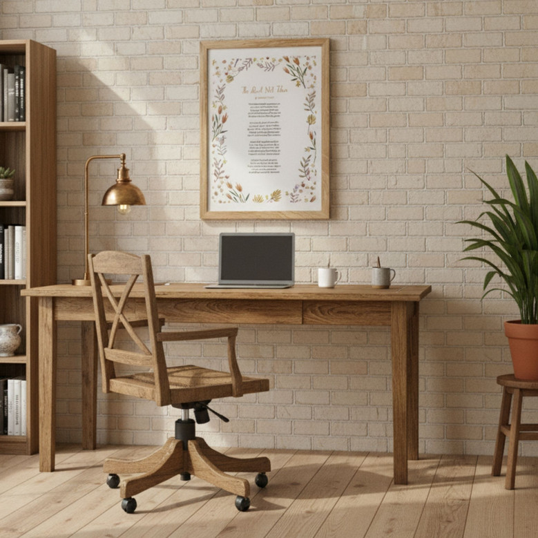 Floral Poetry Anniversary Canvas - Custom Wall Art for Living Room Floral Poetry Anniversary Canvas - Custom Wall Art for Living Room