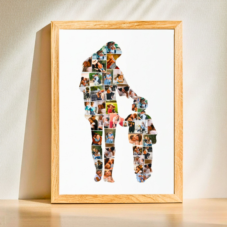 Heartfelt Mother & Son Keepsake Canvas - Custom Kid's Room Decor