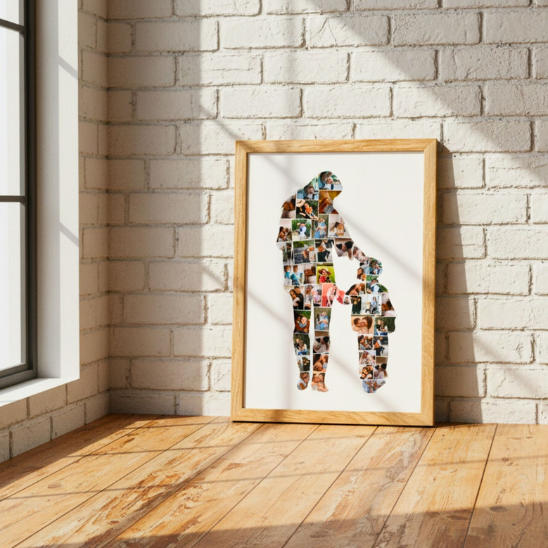 Heartfelt Mother & Son Keepsake Canvas - Custom Kid's Room Decor