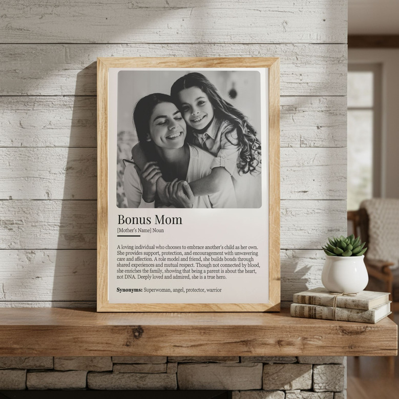 Heartfelt Personalized Stepmom Definition Canvas Gift Heartfelt Personalized Stepmom Definition Canvas Gift