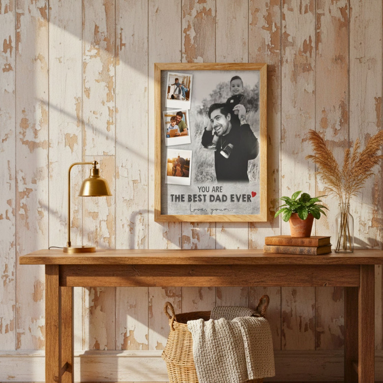 Personalized Father's Day Canvas - Heartfelt Dad Quote Gift