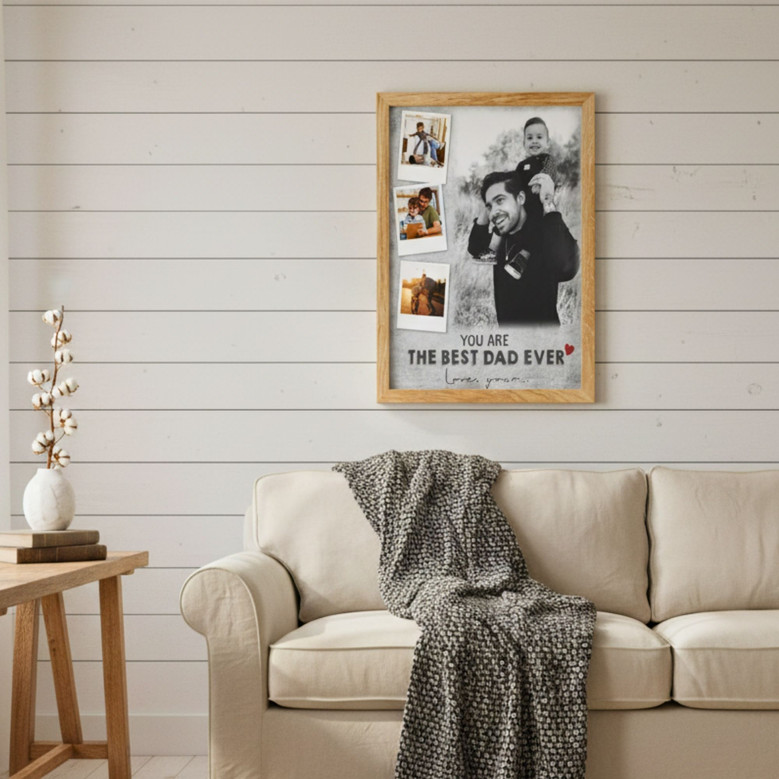 Personalized Father's Day Canvas - Heartfelt Dad Quote Gift