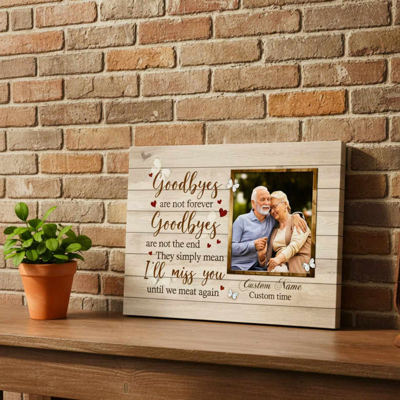 Dad's Memory - Forever Love & Comfort Sympathy Canvas Art