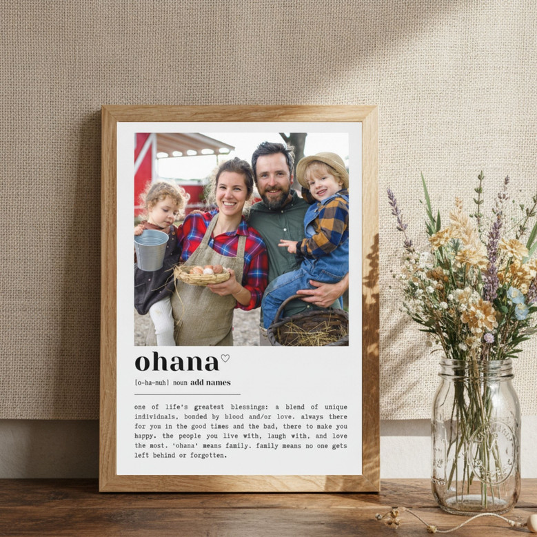 Ohana Canvas - Personalized Heartfelt Art for Family Everywhere Ohana Canvas - Personalized Heartfelt Art for Family Everywhere