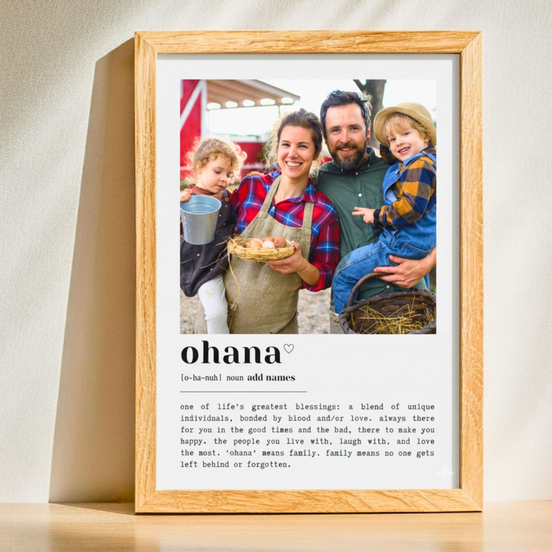 Ohana Canvas - Personalized Heartfelt Art for Family Everywhere Ohana Canvas - Personalized Heartfelt Art for Family Everywhere