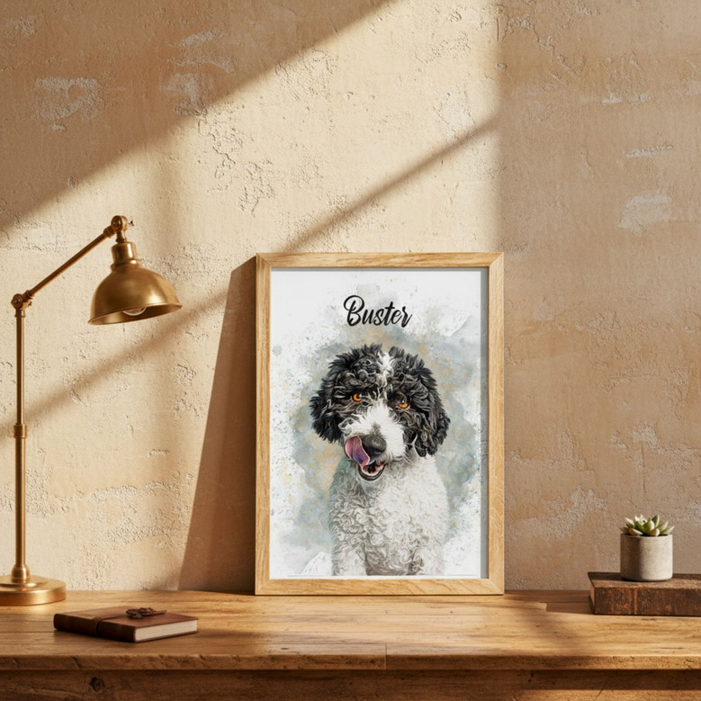 Heartfelt Custom Dog Wall Art Canvas - Pet Memorial Gift For Dog Lovers
