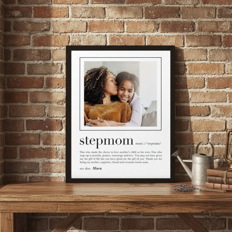 Stepped Up Mom Canvas - Personalized Gifts For Mom With Pictures From Daughter On Mother’s Day
