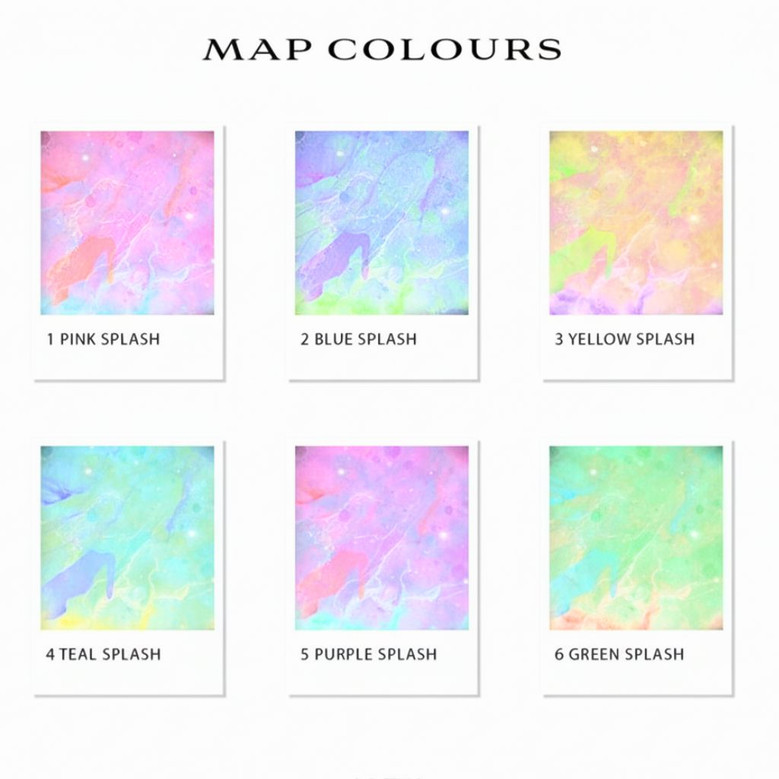 Long Distance Love Map Canvas - Custom Family Connection Gift