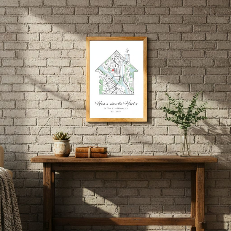 Thoughtful Canvas For Housewarming - Personalized New Home Gift