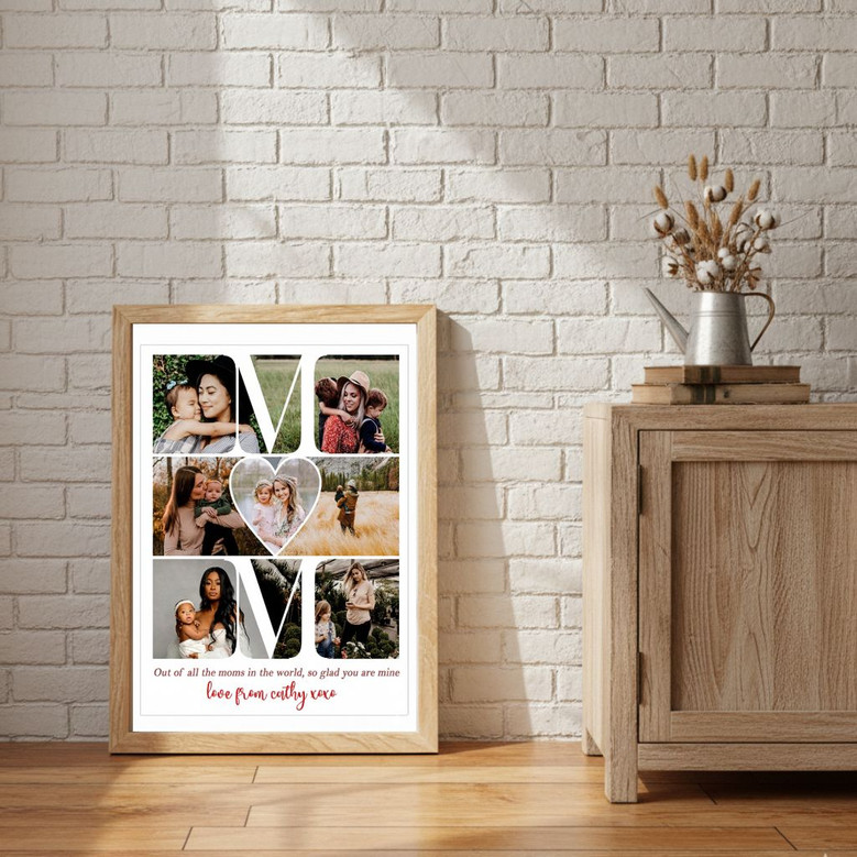 Heartfelt Mother's Day Photo Canvas - Daughter's Custom Keepsake Heartfelt Mother's Day Photo Canvas - Daughter's Custom Keepsake