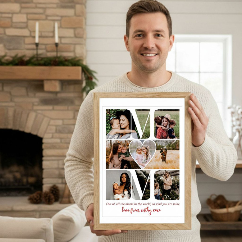 Heartfelt Mother's Day Photo Canvas - Daughter's Custom Keepsake Heartfelt Mother's Day Photo Canvas - Daughter's Custom Keepsake