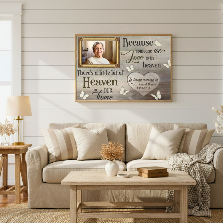 Mother's Loss - Custom Bereavement Canvas Tribute for Mom's Decor