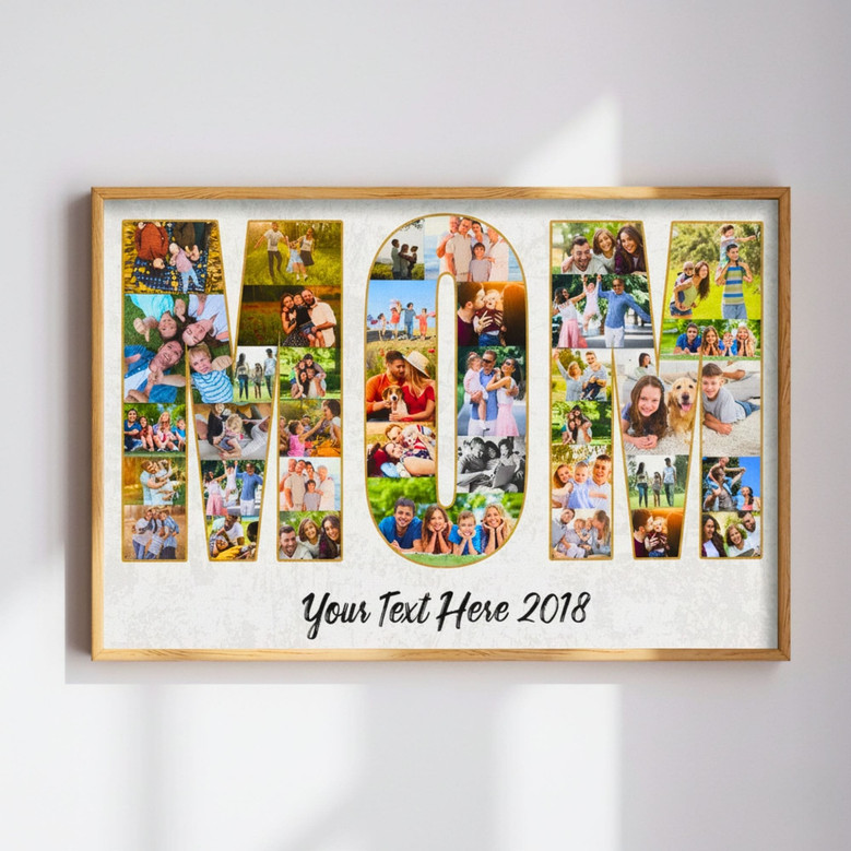 Family Photo Quote Canvas - Heartfelt Mother's Day Keepsake Art