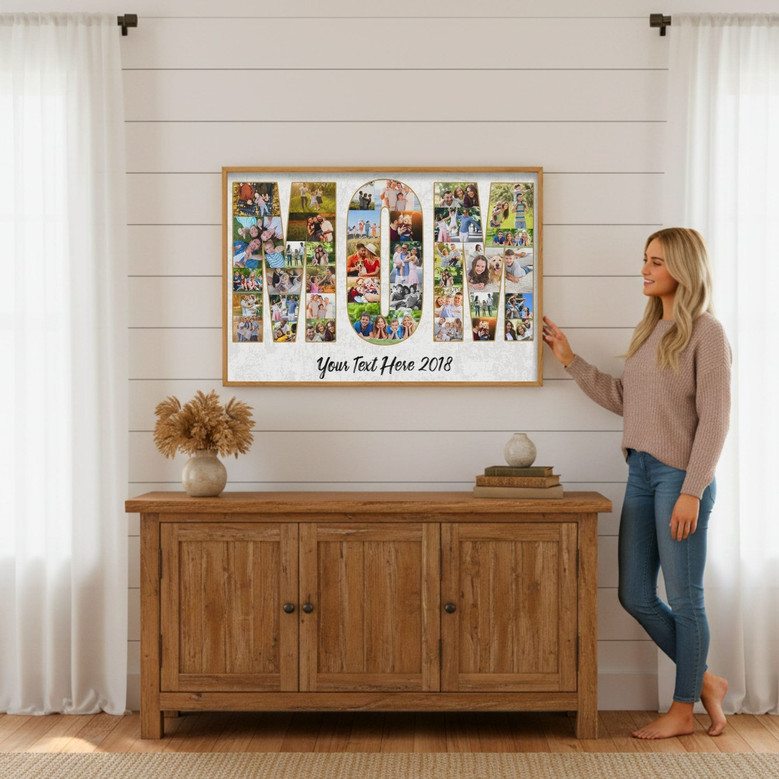 Family Photo Quote Canvas - Heartfelt Mother's Day Keepsake Art