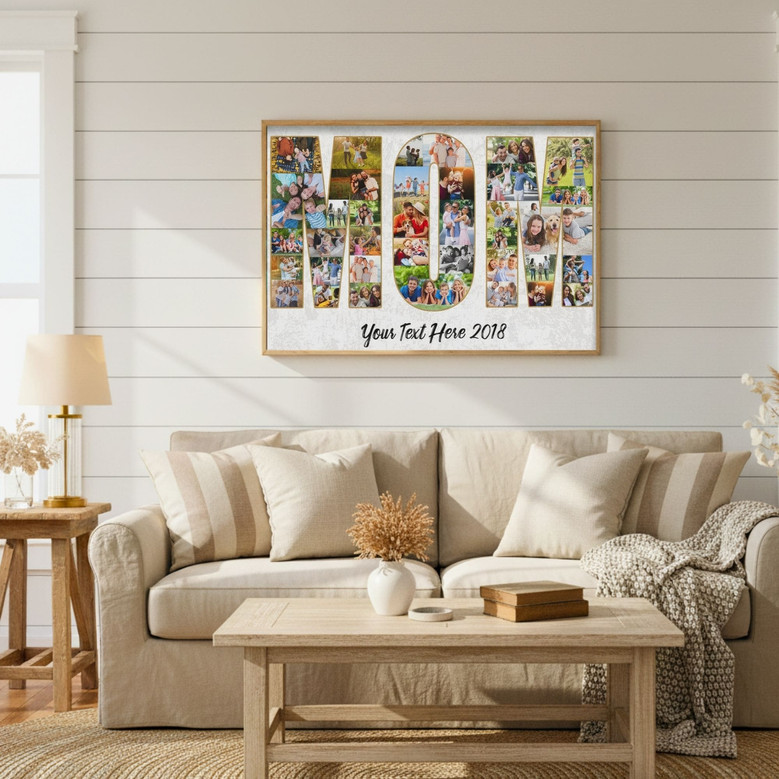 Family Photo Quote Canvas - Heartfelt Mother's Day Keepsake Art