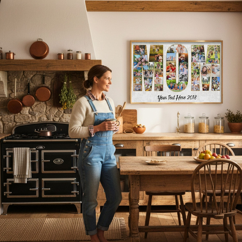 Family Photo Quote Canvas - Heartfelt Mother's Day Keepsake Art