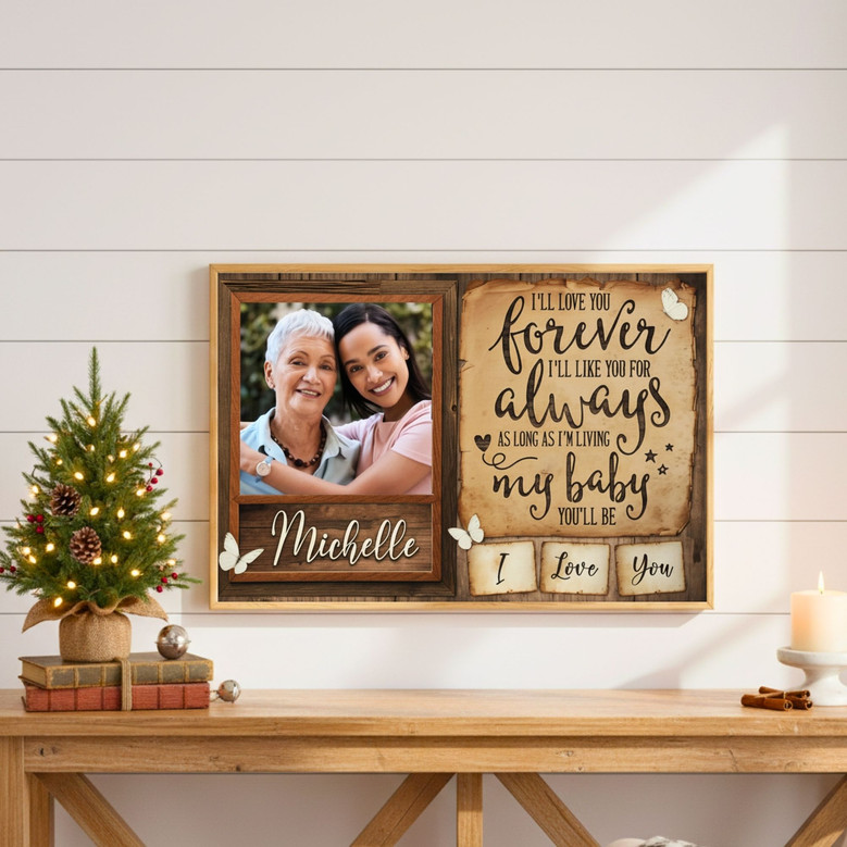 Infinite Love Custom Canvas - Mother's Day Keepsake from Daughter