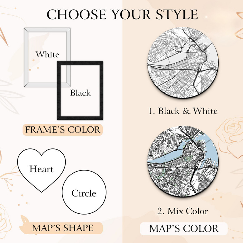 Where Our Story Began - Personalized Map Wood Sign