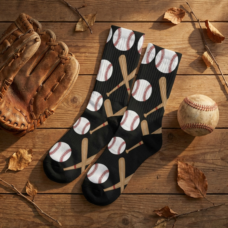 Cushioned Baseball 3D Crew Socks Ultimate Fan Comfort Cushioned Baseball 3D Crew Socks Ultimate Fan Comfort