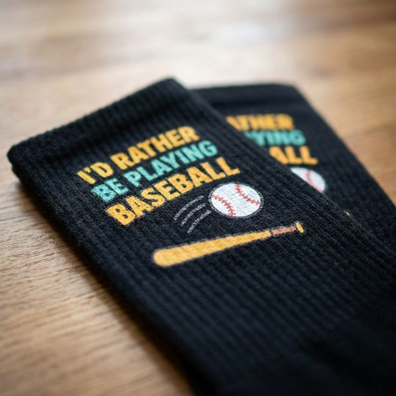 Funny Baseball 3D Socks Express Your Love for the Game Funny Baseball 3D Socks Express Your Love for the Game