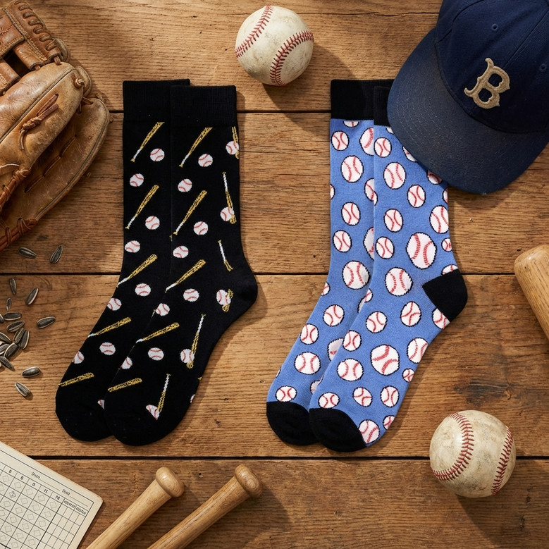 Hilarious Baseball Quote 3D Socks for Dad Boyfriend Husband Hilarious Baseball Quote 3D Socks for Dad Boyfriend Husband