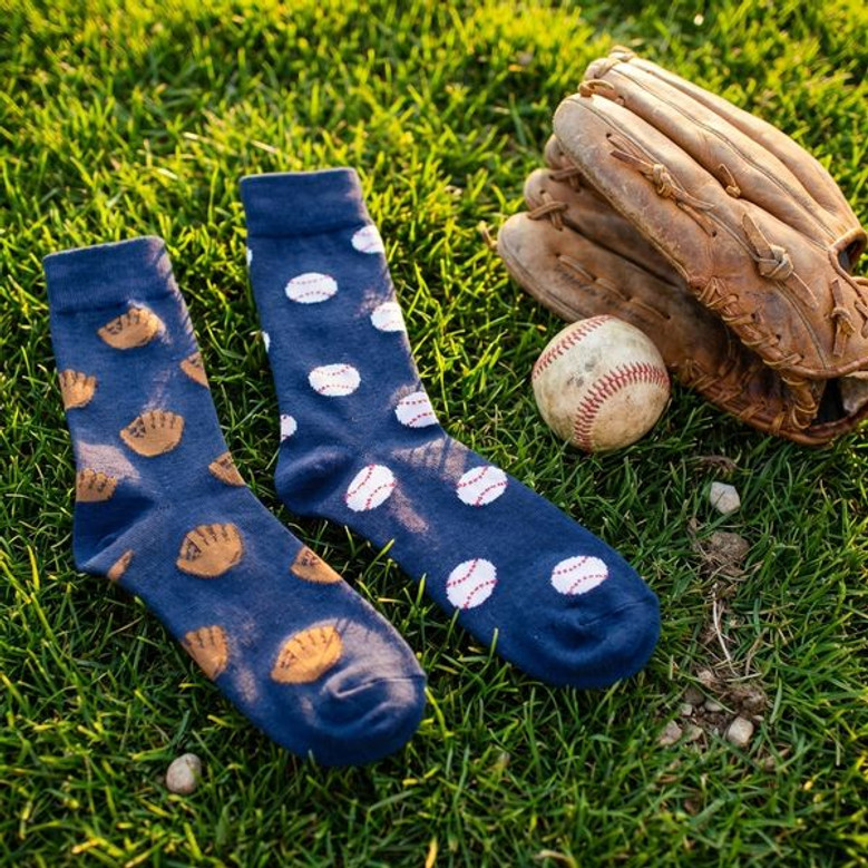Mismatched Baseball 3D Socks Fun Home Run Gift Mismatched Baseball 3D Socks Fun Home Run Gift