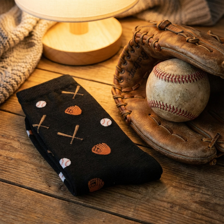 Playful Baseball 3D Socks for the Ultimate Fan Playful Baseball 3D Socks for the Ultimate Fan