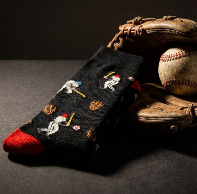 Tutti Footi Baseball 3D Socks Fun Fan Gift Tutti Footi Baseball 3D Socks Fun Fan Gift