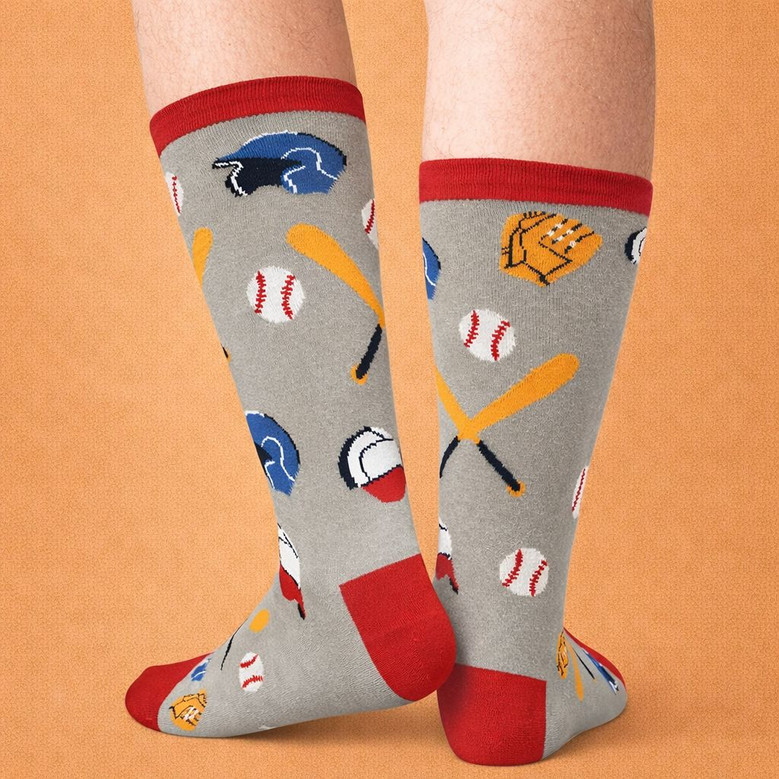 Baseball Queen Hero 3D Socks Novelty Gift for Coaches Players Baseball Queen Hero 3D Socks Novelty Gift for Coaches Players