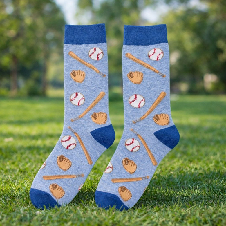 Funky Baseball 3D Socks Elevate His Game Style Funky Baseball 3D Socks Elevate His Game Style