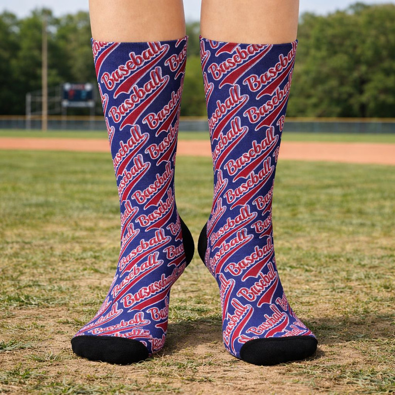 Ultimate Baseball Fan 3D Socks Perfect Sports Gift Ultimate Baseball Fan 3D Socks Perfect Sports Gift