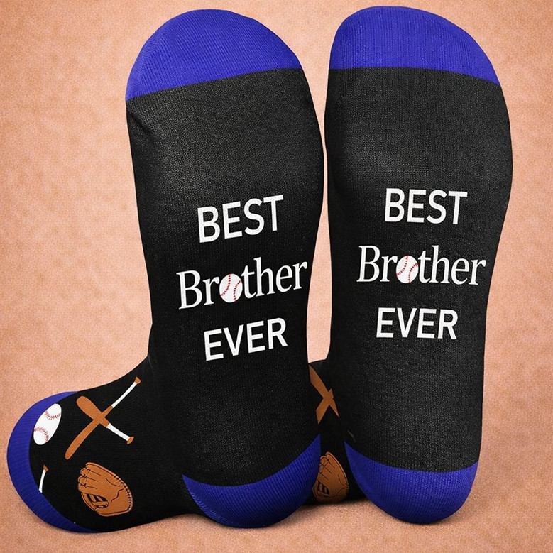 Ultimate Brother Baseball Fan 3D Socks Perfect Gift Idea