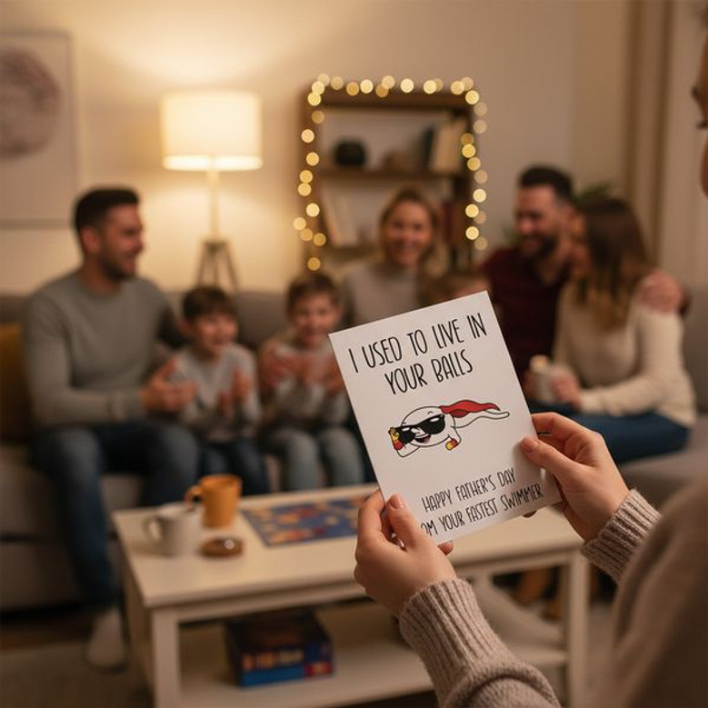 Hilarious Father's Day Greeting Card - Funny Dad Birthday Gift Hilarious Father's Day Greeting Card - Funny Dad Birthday Gift