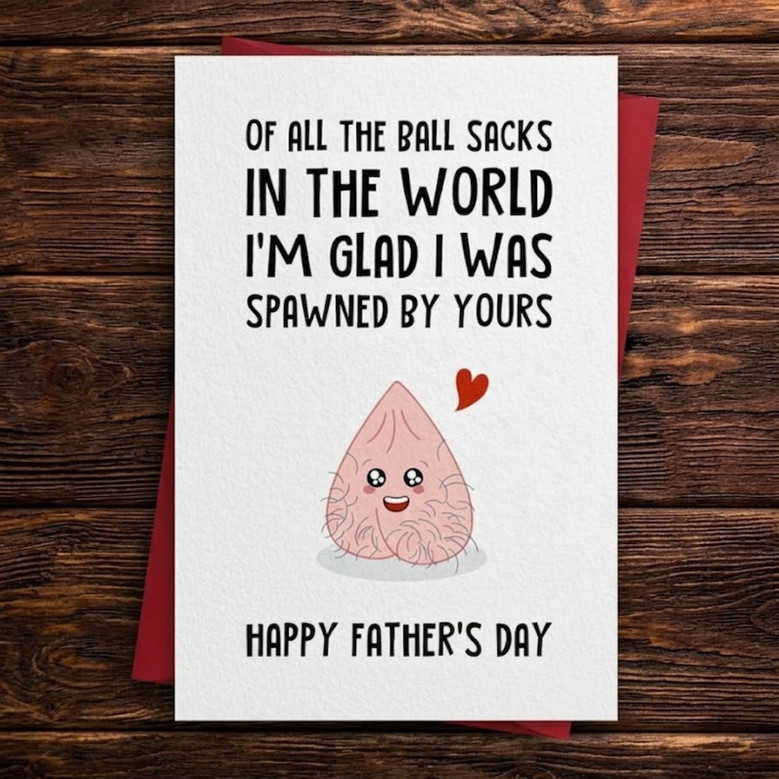 Hilarious Greeting Card for the Dad Who Has Everything Hilarious Greeting Card for the Dad Who Has Everything