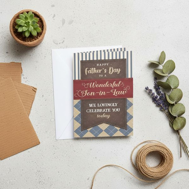 Thoughtful Father's Day Greeting Card for Your Son-in-Law Thoughtful Father's Day Greeting Card for Your Son-in-Law