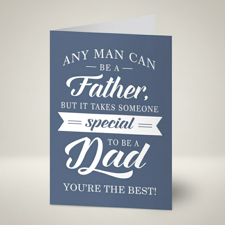 Unique Personalized Greeting Card - Heartfelt Father's Day Gift Unique Personalized Greeting Card - Heartfelt Father's Day Gift