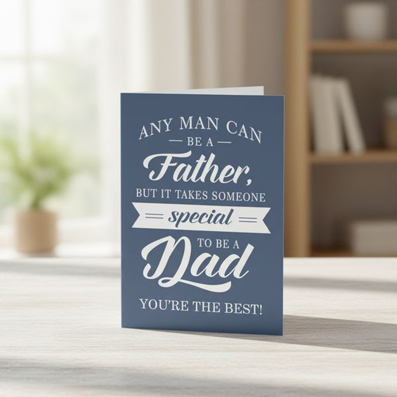 Unique Personalized Greeting Card - Heartfelt Father's Day Gift Unique Personalized Greeting Card - Heartfelt Father's Day Gift