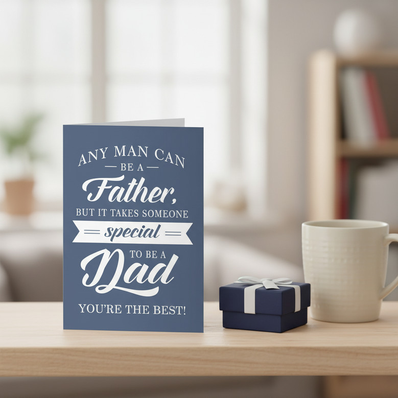 Unique Personalized Greeting Card - Heartfelt Father's Day Gift Unique Personalized Greeting Card - Heartfelt Father's Day Gift