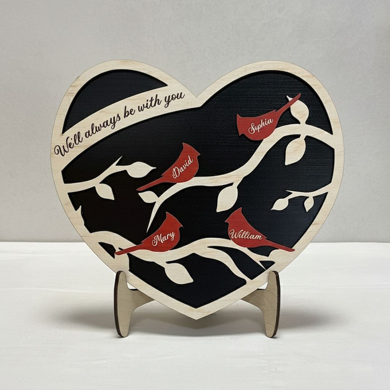 Always With You Custom Layer Wood Sign Sympathy Remembrance Gift Always With You Custom Layer Wood Sign Sympathy Remembrance Gift