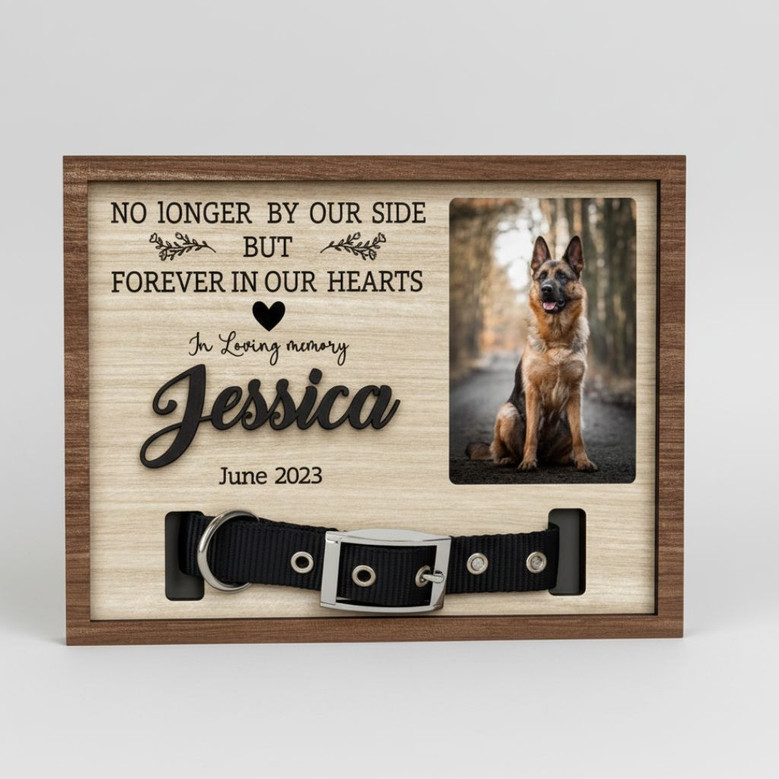 Forever Near Dog Collar Holder Layer Wood Sign Forever Near Dog Collar Holder Layer Wood Sign