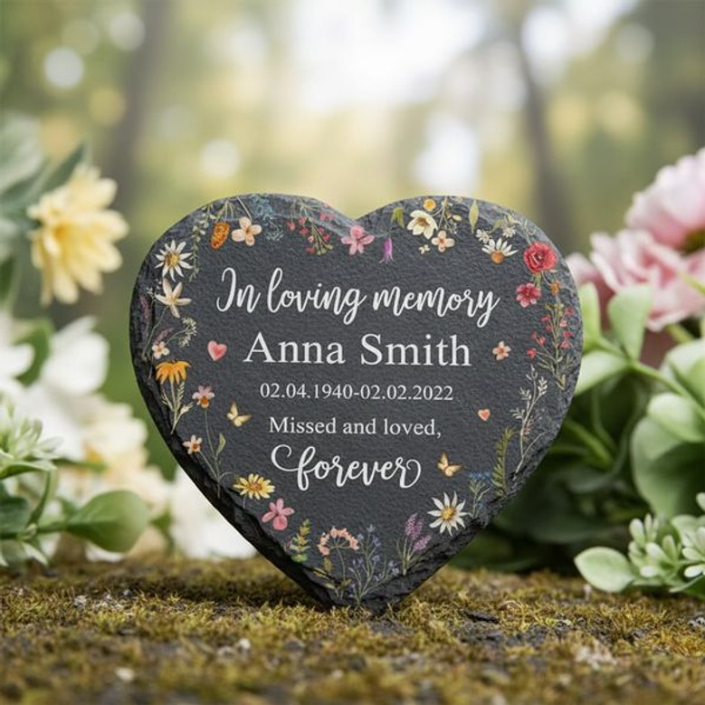 Honor Mom and Dad with Custom Memorial Garden Stone