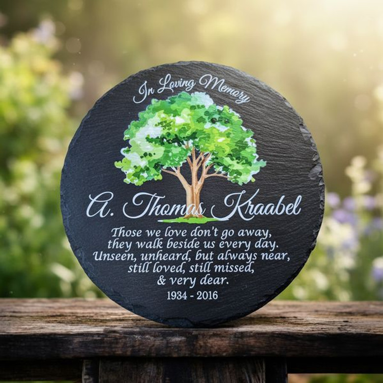 In Loving Memory Custom Memorial Garden Stone Sympathy Gift In Loving Memory Custom Memorial Garden Stone Sympathy Gift